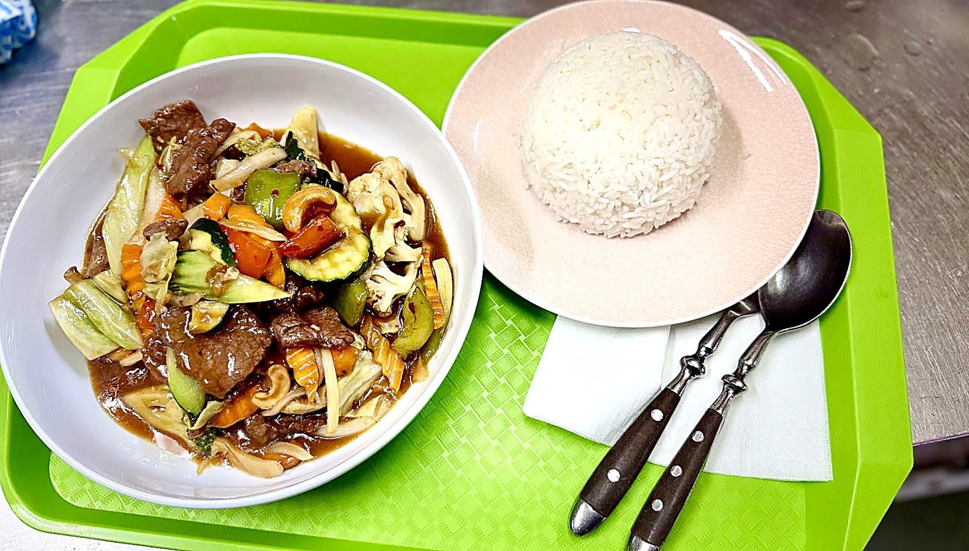 Panang Curry with Jasmine Rice